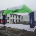 for Advertisement 8mWx4.5mH Custom Inflatable Arch with Removable Start and Finish Banner