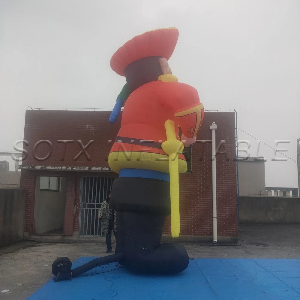 For SaleBest Custom Advertising Giant Inflatable Pirate Oxford Inflatable Cartoon Character Model