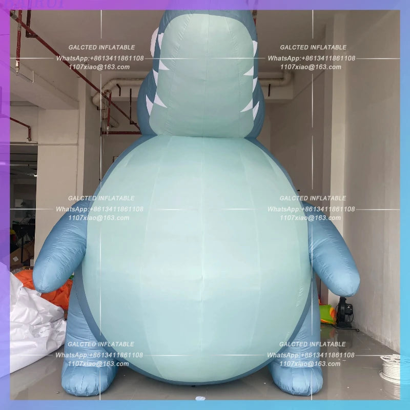 inflate crocodile dinosaur theme Inflatable cartoon fat animals  gas model store scene play decoration atmosphere props
