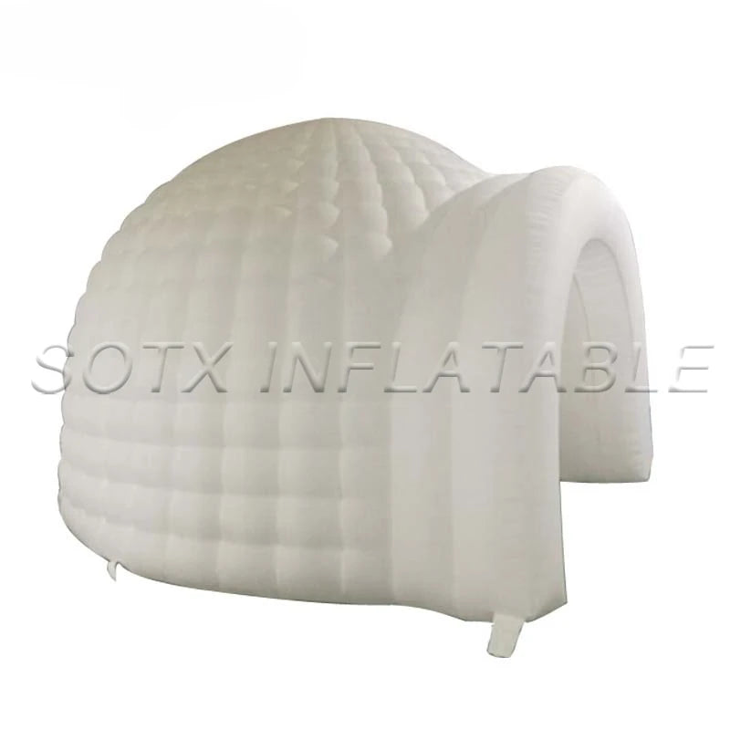 Exhibition Meetings 4m Dia. Outdoor Inflatable Dome Tent Inflatable Igloo Tent Advertising Booth House for Event Party