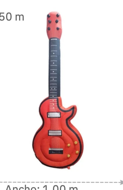 customized order/ 2 pcs/ guitar/ by air shipment/pvc material