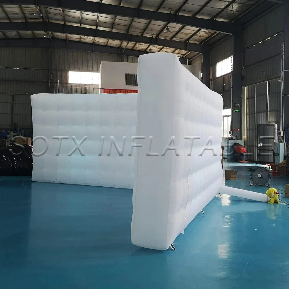 Meeting Space Office 25.5ft Inflatable Wall Structure Tent Inflatable L Shaped Wall Tent for Events Conference Exhibitions