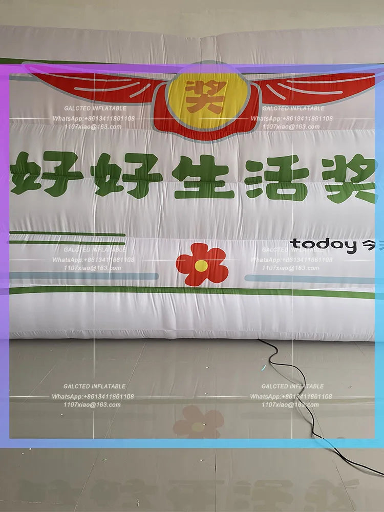 University outdoor bar scenic area Inflatable Cartoon Award Medal Trophy Air Model camping queue market logo decoration