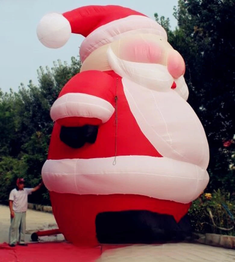 Zeus Christmas Outdoor Decorative Inflatable Santa Claus for Party and Holiday Decoration