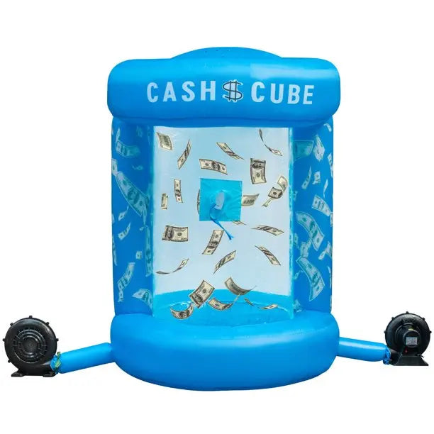 2pcs Inflatable Cash Money Grab Machines For Advertising without air blower
