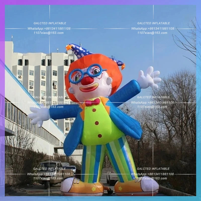Holiday Shopping Mall Event Decoration Funny Inflatable Clown