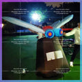 Inflatable Dragonfly Decorations Customized 3x1.8x1.4 Meters Big  Inflated Cartoon Toys for Party Event Home Decoration-Toys