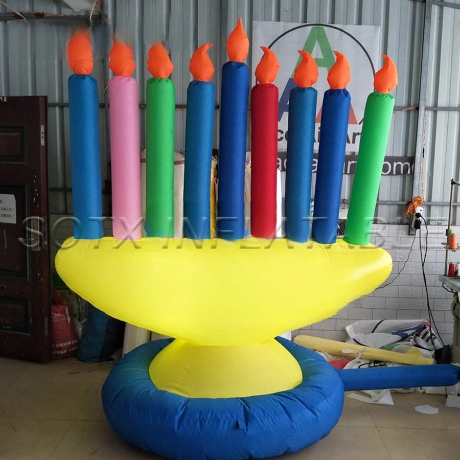 For Jews Holiday Giant Inflatable Hanukkah Decorations