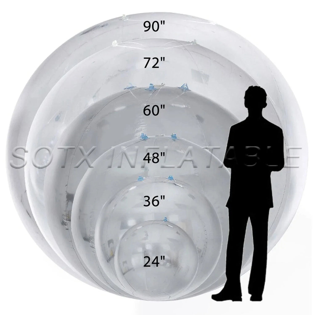 Mirror Spheres Dazzling Silvery Inflatable Mirror Ball Giant Outdoor For Disco Party Decoration 0.5&1meter Inflatable