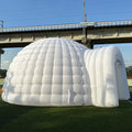 Wedding Trade Show 6m Dia.Giant Inflatable Dome Tent Inflatable Igloo Dome Bubble Tent with Door for Events Conferences
