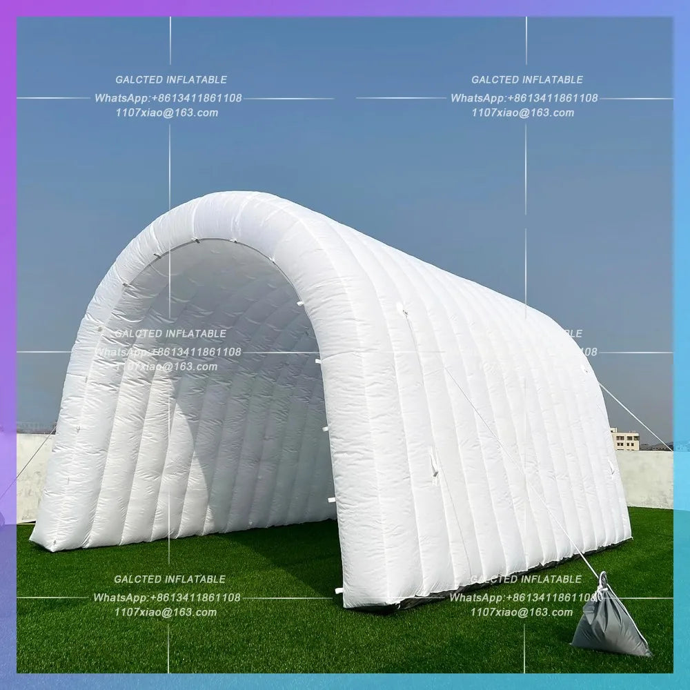 Inflatable Sports Tunnel Entrance Blow up inflatable tunnel tent Versatile Football with Blower for Business Advertising Parties