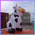 Inflatable Dairy Cattle Farm Animal Cartoon Model Attractive Giant Inflatable Milk Cow Outdoor For Parade Pasture Decoration