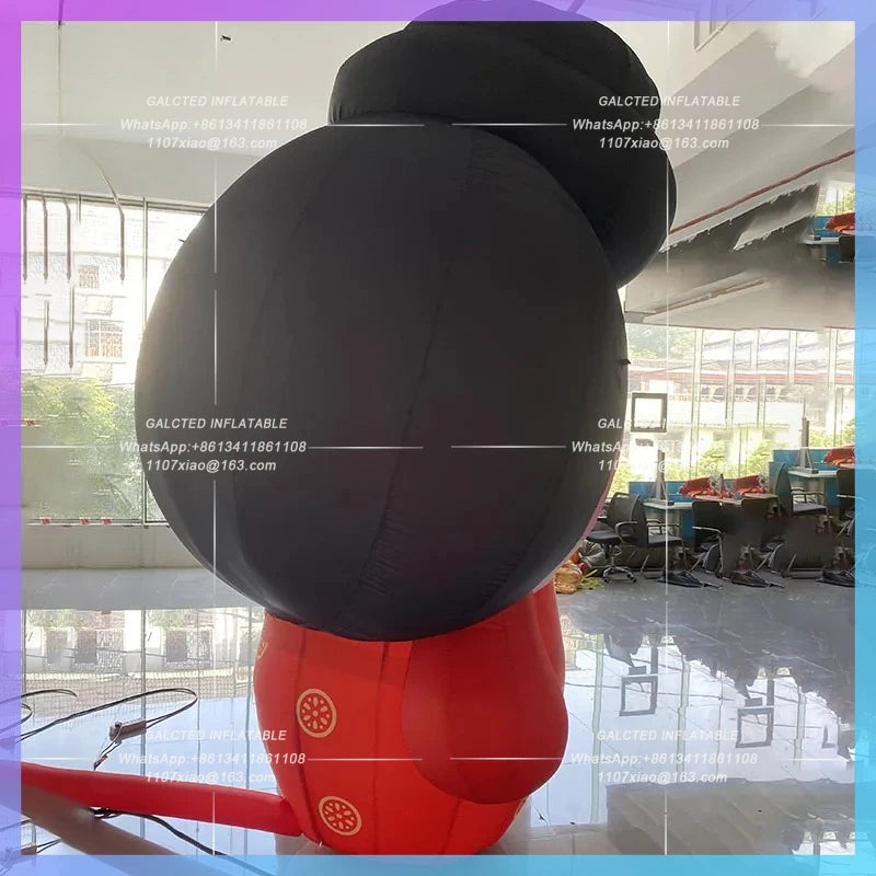 Tang Fengguo Chaoguo style doll Inflatable cute cartoon antique  girl air model custom shopping mall atrium layout
