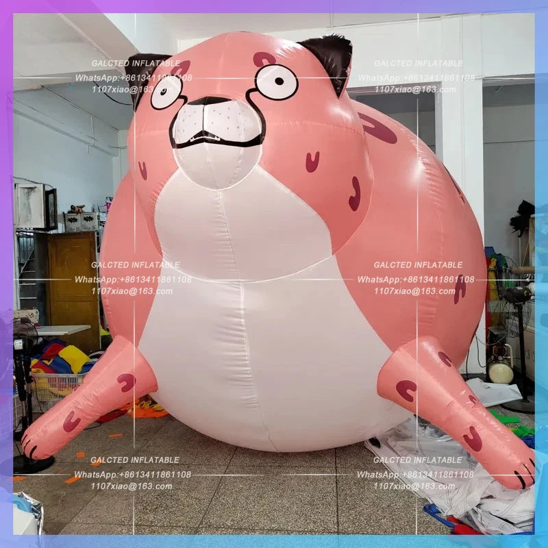 crocodile giraffe zebra leopard circus stage Giant inflatable animal model performance zoo advertising props can be customized