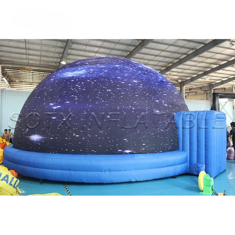Kids School Teaching Inflatable Planetarium Dome Tent Starry Sky Inflatable Planetarium Projection Dome Tent for Cinema