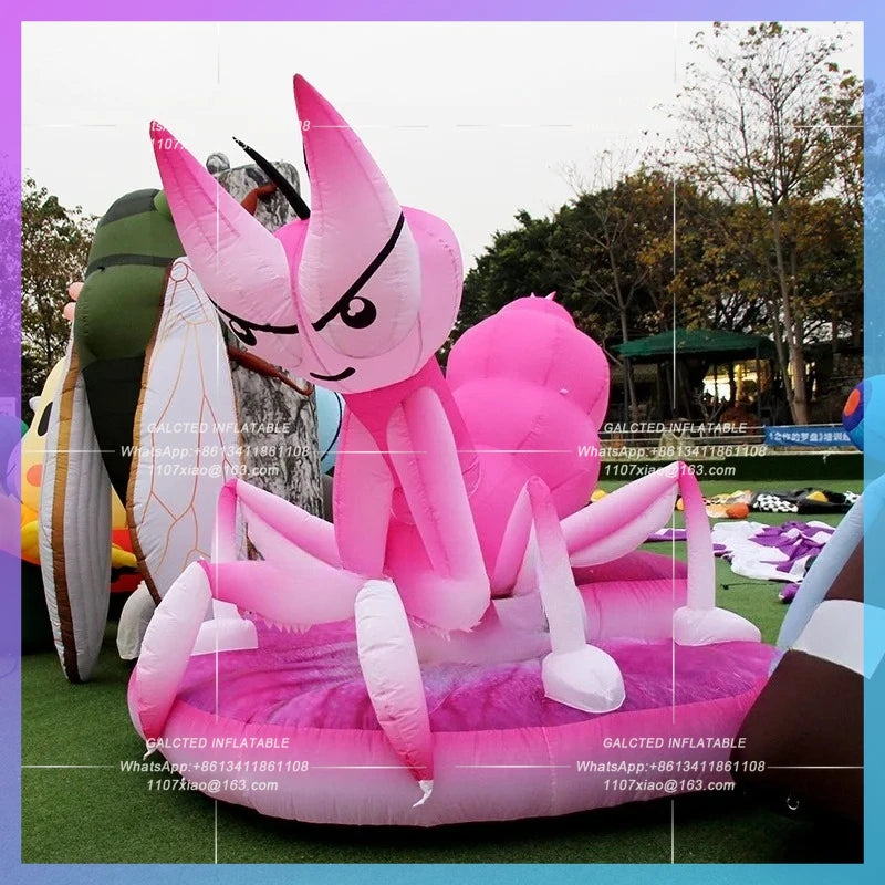 Inflatable Mantis Decorations Personalize 3x3 Meters  Inflated Cartoon Toys Inflatable Toys for Party/Event Decoration