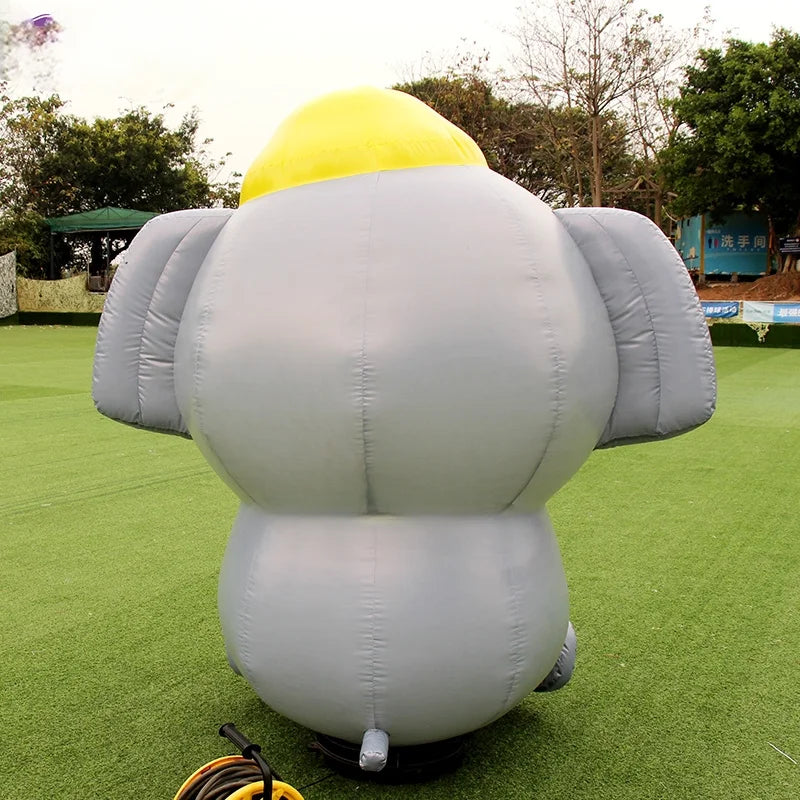 Inflatable Toys Elephant 2 Meters High Large Cartoon Animal Balloon Toy For Decoration-toys