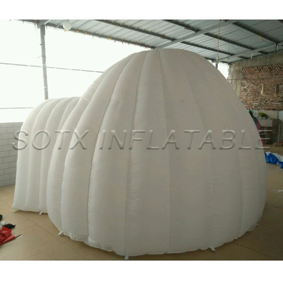 Outdoor Party Activity 2023 Inflatable Kids Igloo Play Tent House for
