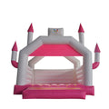 House For Kids Play PVC 4*4m Pink Princess Inflatable Bouncy Castle Moonwalks Jumping Bouncer Wedding White Bounce