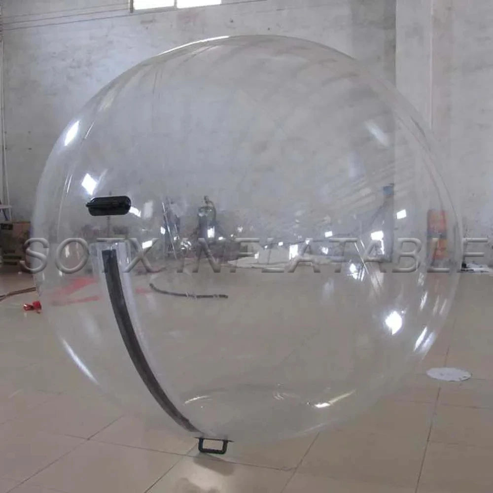 Water Park Games Free Shipping 2m Inflatable Water Walking Roll Ball Bubble Running Zorb Ball With Air Pump For Human Hamster