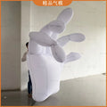 Inflatable Halloween Ghost Hand - Spooky Prop for Bars, Malls, and Haunted House Decorations
