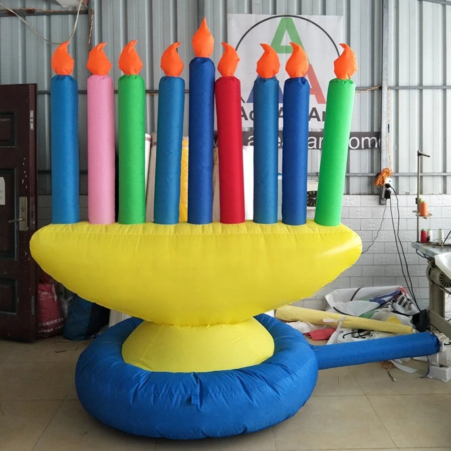 For Jews Holiday Giant Inflatable Hanukkah Decorations