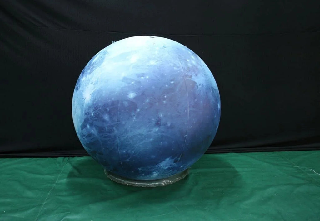 0.25mmPVC Large Inflatable Planets Solar System Inflatable Pluto Planet Balloons for Educational Institution/Planetarium