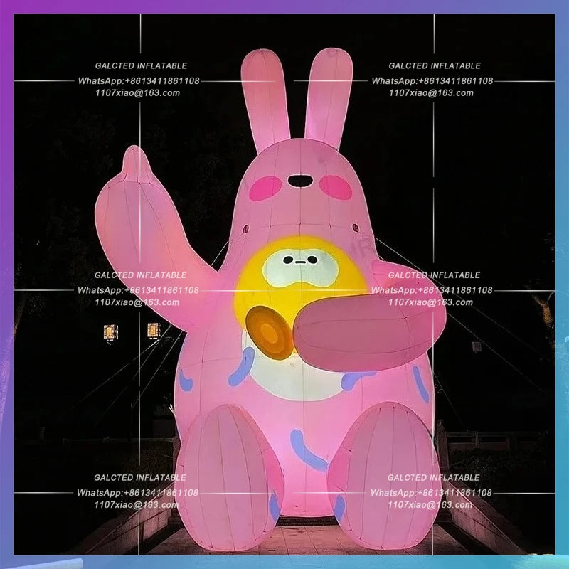 Blow Cartoon activity decorationNew Design Inflatable Rabbit Characters Air