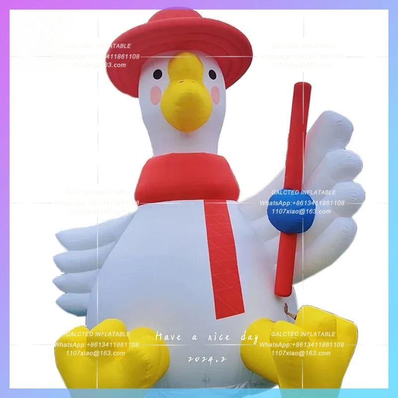 Children's day parent-child drainage Inflatable goose IP Custom of natural animals