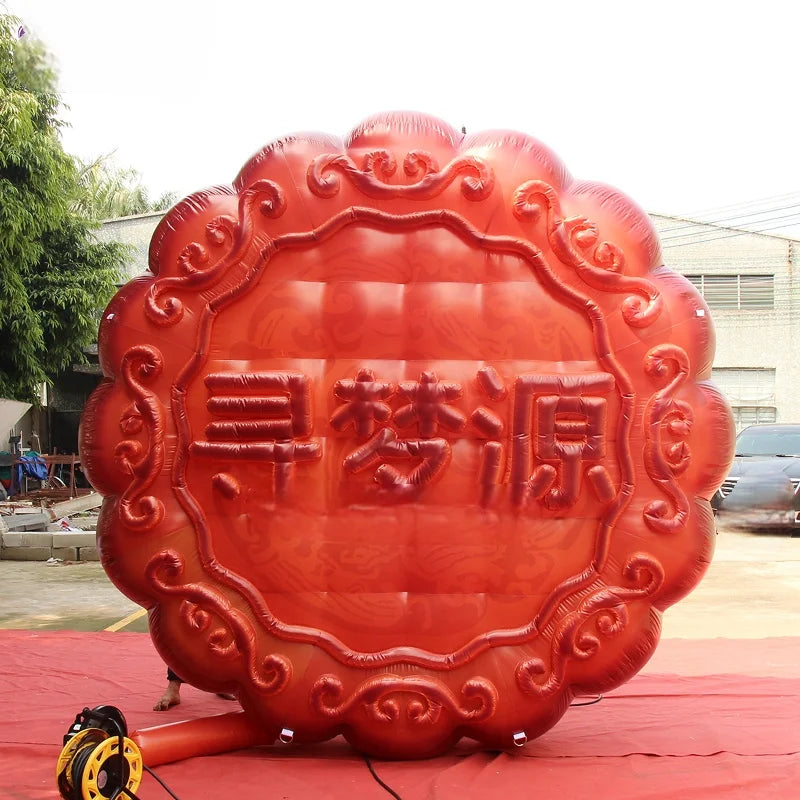 Customized Inflatable Mooncake, Inflatable Moon Cake For Advertising