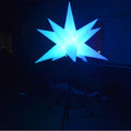Wedding Party 1.5mDia. Inflatable Star Balloon with Stand Tripod Decoration, Lighting for Event Advertising,