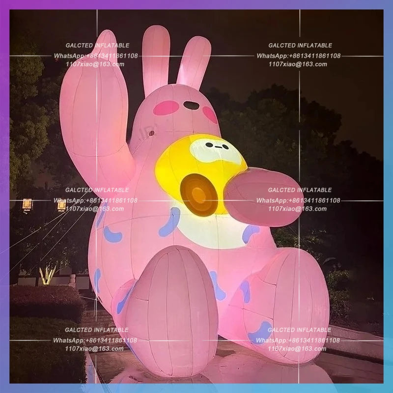 Blow Cartoon activity decorationNew Design Inflatable Rabbit Characters Air