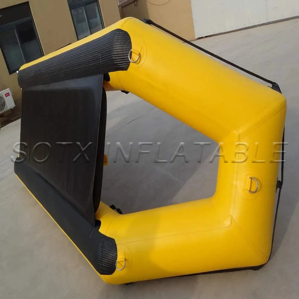 Sled Jet Ski Board 1.2mm PVC Inflatable Rapid Deployment Raft Water Rescue Boat Inflatable Rescue