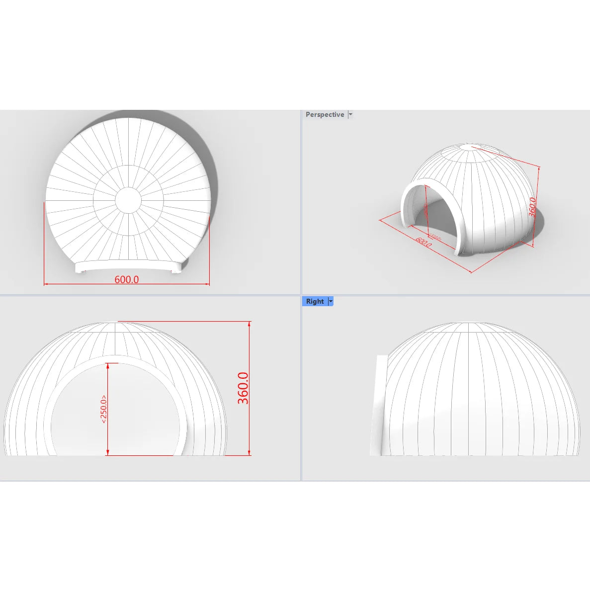 Outdoor Half Dome Inflatable Igloo Tent with LED Lights and Blower Oxford Material White Party Event Shelter for Events Weddings