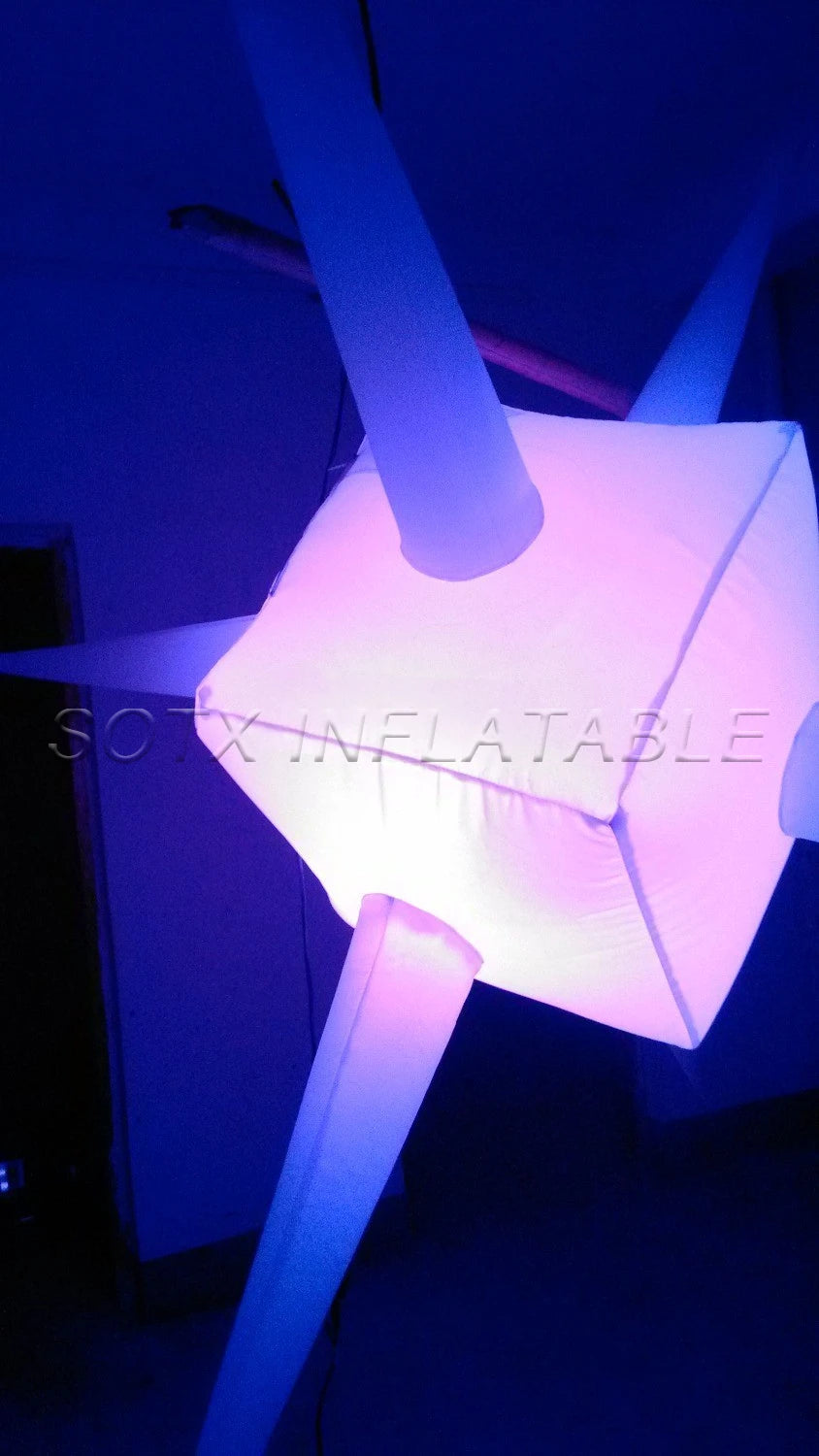 decorations for night 2 pcs nice hanging decoration lighting inflatable stars