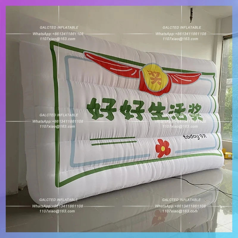 University outdoor bar scenic area Inflatable Cartoon Award Medal Trophy Air Model camping queue market logo decoration