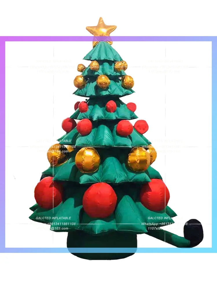 hot selling new giant Custom inflatable Christmas tree,  inflatable Christmas tree for party, stage, store commercial display