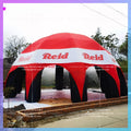 Trade Show Inflatable Dome Tent Fabric 12m Large Inflatable Spider Tent With Print,Air Canopy Marquee Gazebos For Outdoor Events