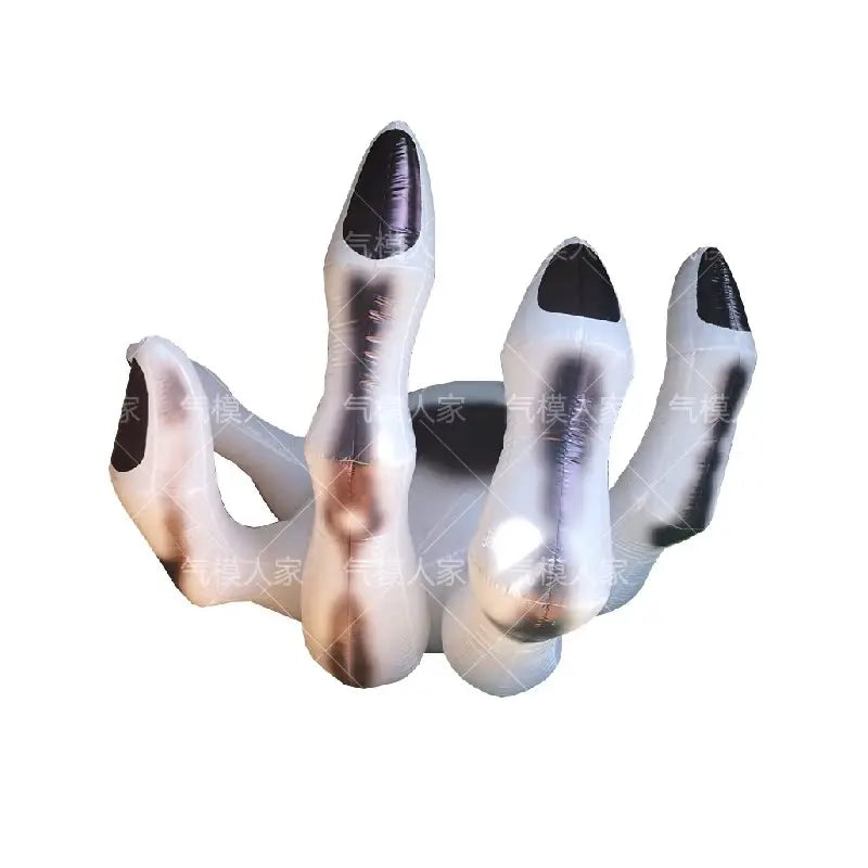 Inflatable Halloween Hand Prop - Realistic Decor for Bars, Nightclubs, and Haunted Houses, Perfect for Festive Atmosphere