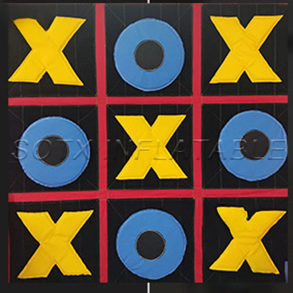 Game For Party Orient Giant 2 In 1 Carnival Inflatable Tic Tac Toe And Connect 4 Giant Double Fun Inflatable Sports