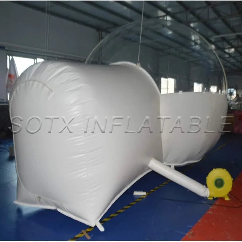 Stargazing Camping Wedding Inflatable Bubble Dome House Tent Transparent Outdoor Dome Tunnel Inflatable Bubble Tent for