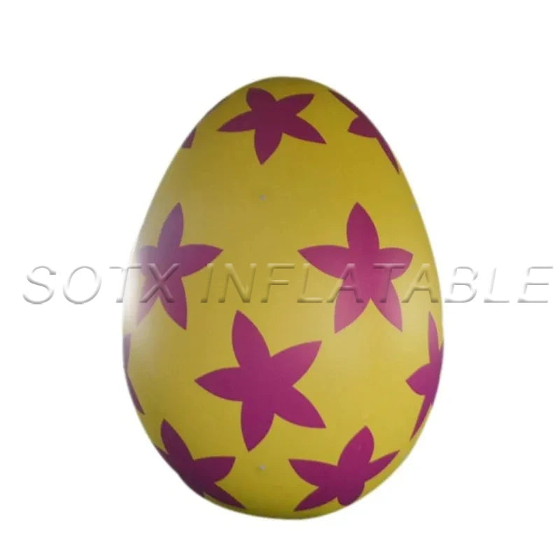 Advertising Show Party Decor 1.5mH Inflatable Helium Easter Egg Balloon Easter Egg Helium Balloon Hanging Decoration for