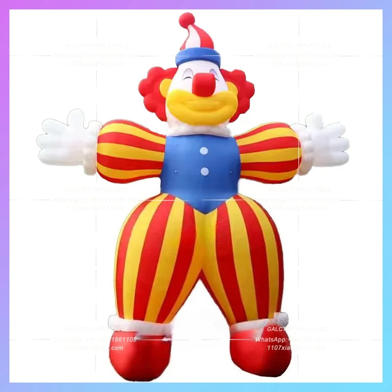 Inflatable Clown Huge Cartoon Outdoor Parade Performance Customize Clown for Amusement Event Festival Advertising