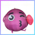 eggplant fruit festival vegetable Giant inflatable purple grape air model  festival help farmers theme enterprise IP mascot