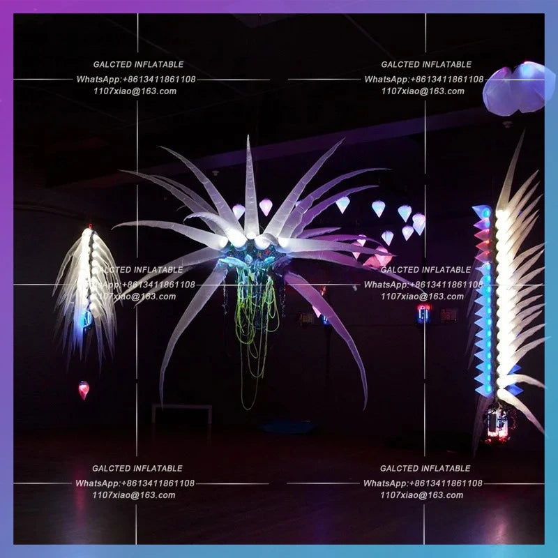Inflatable LED Light Inflatable toys Personalized 3.6x1x4 Meters  for Bar or Shop Decoration-Toys
