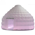 For Fair Event AdvertisingExquisite 4mdiax3.16mh White Inflatable Dome Igloo Tent With Led Light Luxury Air House