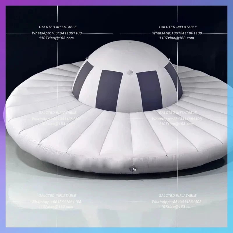 UFO Flying Saucer Air Model Inflatable cartoon simulation creative  Science and Technology Festival Fantasy Fantasy space-themed