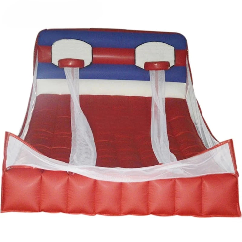 Birthday/Party/Event/Family/Kid 4x3x3m Portable Inflatable Basketball Hoop Inflatable Basketball Shooting Game with Blower for