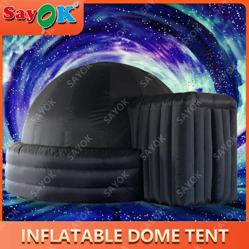 Inflatable Planetarium Dome Tent Giant Inflatable Planetarium Projection Dome With Air Blower For Kids School Teaching