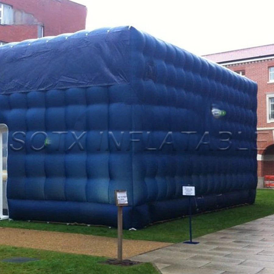 Party, Staff Lounge Quality Customized Inflatable Cube Square Tent, Inflatable Exhibition Tent, Air Rest Room Toy Tent for